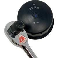 Torque Limiting Ratchet Wrench, 3/8" Drive, Cushion Grip Handle Stor-it Systems