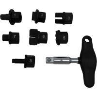 Trousse d'outils pour bouchons de vidange dhuile 8 morceaux Stor-it Systems