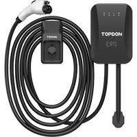 Chargeur r&eacute;sidentiel PulseQ AC pour VE avec mode identification par radiofr&eacute;quence (RFID), 40 A, Niveau 2 CA, Connecteur Type 1 (SAE J1772) Stor-it Systems