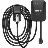 Chargeur r&eacute;sidentiel PulseQ AC pour VE avec mode identification par radiofr&eacute;quence (RFID), 40 A, Niveau 2 CA, Connecteur Type 1 (SAE J1772) Stor-it Systems