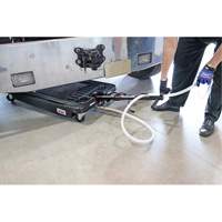 Drain pour camion &agrave; profil bas avec pompe &eacute;lectrique Stor-it Systems