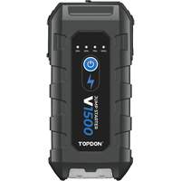 D&eacute;marreur d'appoint, survolteur, banque d'alimentation et lampe de poche V1500 Stor-it Systems