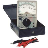 D.V.A./Peak Reading Analog Multimeter Stor-it Systems