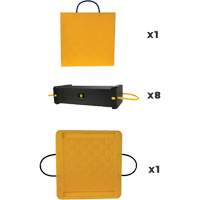 Ensemble de syst&egrave;me de sout&egrave;nement en composite CribLok 10 mcx Stor-it Systems