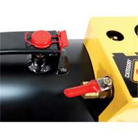 Ensemble de mise en place de talon haute pression de 9 gallons Hurricane "CAT-9", Aluminium Stor-it Systems