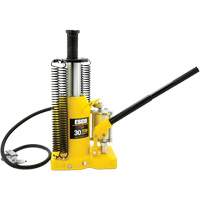 Pro Series  Bottle Jack, 30 tons, Air Hydraulic, 20" Raised Height Stor-it Systems
