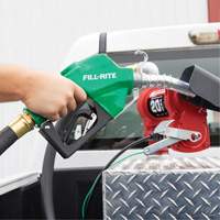 Pistolet de distribution automatique vert pour diesel Stor-it Systems