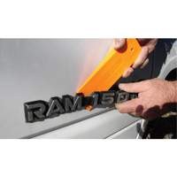 Jeu d'assortiment de 5 cales en nylon orange fluo Stor-it Systems