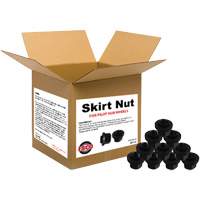 10-Piece Graphite-Coated Skirt Nuts for Pilot Hub Wheels Stor-it Systems