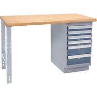 &eacute;tabli industriel, Cap 1000 lb, 30" la x 72" p, 34" h Stor-it Systems