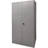Storage Cabinet, Steel, 4 Shelves, 78" H x 36" W x 24" D, Grey Stor-it Systems