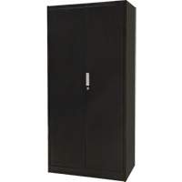Armoire de rangement combin&eacute;e, 36" la x 18" p x 72" h, Noir Stor-it Systems