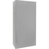 Wardrobe Storage Cabinet, Steel, 36" W x 18" D x 72" H, Grey Stor-it Systems