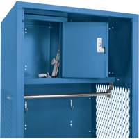 Gear Locker, Steel, 24" W x 24" D x 72" H, Dark Blue Stor-it Systems