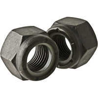 Hex Nut, 5/8" Dia., Black Oxide, Coarse Stor-it Systems