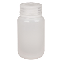 Bouteilles &agrave; large ouverture, Ronde, 4 oz, Plastique Stor-it Systems