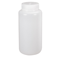 Bouteilles &agrave; large ouverture, Ronde, 8 oz, Plastique Stor-it Systems