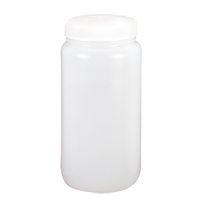 Wide-Mouth Bottles, Round, 1 gal., Plastic HB038 | Stor-it Systems