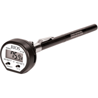 Stem Thermometers, Contact, Digital, -40.0-302.0°F (-40.0-150.0°C) Stor-it Systems
