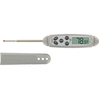 Waterproof Stem Thermometer, Contact, Digital, -40.0-450.0°F (-40.0-230.0°C) IA542 | Stor-it Systems