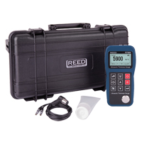 Ultrasonic Thickness Gauge, Digital Display, Ultrasound, 0.03" - 15.7" (0.65 mm - 400 mm) Range Stor-it Systems