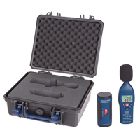Sound Level Meter and Calibrator Kit, 30 - 130 dB Measuring Range Stor-it Systems