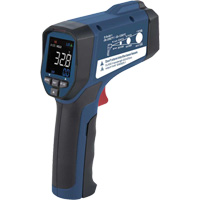 Infrared Thermometer, -26°- 2282° F ( -32° - 1250° C ), 50:1, Adjustable Emmissivity IC537 | Stor-it Systems
