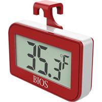 Fridge/Freezer Thermometer, Non-Contact, Digital, -4-122°F (-20-50°C) Stor-it Systems