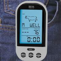 Wireless Meat & Poultry Thermometer, Contact, Digital, 32-482°F (0-250°C) IC669 | Stor-it Systems