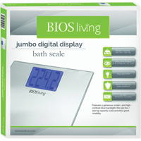 Jumbo Digital Display Scale, 550 lbs. Cap., 0.2 lbs. / 0.1 kg Graduations Stor-it Systems