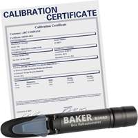 Refractometer with ISO Certificate, Analogue (Sight Glass), Brix IC781 | Stor-it Systems