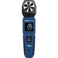 An&eacute;mom&egrave;tre &agrave; h&eacute;lices Bluetooth Smart Series, Enregistrement des donn&eacute;es, Gamme de v&eacute;locit&eacute; d'air de 0,6 - 25 m/sec/118 - 4921 pi/min/2,1 - 90 km/h/1,3 - 55,9 mi/h Stor-it Systems