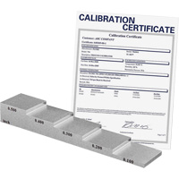 Bloc d'&eacute;talonnage de 5 &eacute;paisseurs avec certificat de calibration Stor-it Systems