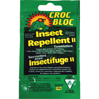 6-hr Insect Repellent , 30% DEET, Towelette, 5.58 g JA178 | Stor-it Systems