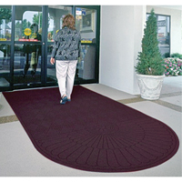 Waterhog&reg; Eco Matting, Wiper/Scraper, 3' x 6' x 3/8", Maroon Stor-it Systems