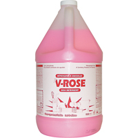 D&eacute;tergent liquide pour vaisselle V-Rose, Liquide, 4 L, Fraîcheur Stor-it Systems