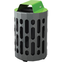 2020 Stingray Waste Receptacles, Metal, 42 US gal. JG655 | Stor-it Systems