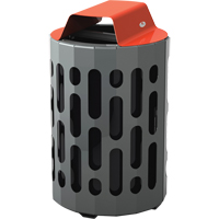 2020 Stingray Waste Receptacles, Metal, 42 US gal. JG658 | Stor-it Systems