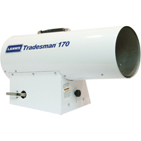Tradesman<sup>®</sup> Forced Air Heater, Fan, Propane, 170,000 BTU/H JG953 | Stor-it Systems