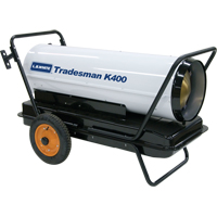 Tradesman<sup>®</sup> Forced Air Heater, Fan, Kerosene, 400,000 BTU/H JG961 | Stor-it Systems