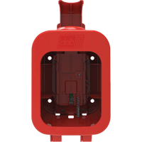 DebMed&reg; Point-of-Care Locking Dispenser, Push, 400 ml Capacity, Bulk Format Stor-it Systems