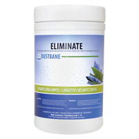 Lingettes Eliminate virucide, 7" x 8", 180 lingettes Stor-it Systems