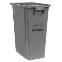 Recycling & Garbage Bin, Plastic, 16 US gal. Stor-it Systems