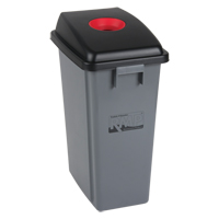 Waste Classification - Lid, Open Lid, Plastic, Fits Container Size: 17-1/4" x 12-1/2" Stor-it Systems