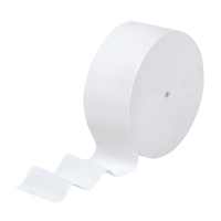 Papier hygi&eacute;nique JRT junior Scott, Rouleau Sans rouleau central, 1 Pli, Longueur 2300', Blanc Stor-it Systems