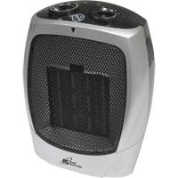 Compact Heater, Ceramic, Electric, 5120 BTU/H JK690 | Stor-it Systems