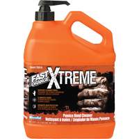 Nettoyant professionnel pour les mains Xtreme, Pierre ponce, 3,78 L, Bouteille à pompe, Orange JK707 | Stor-it Systems