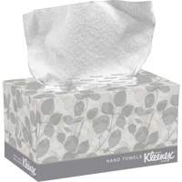 Kleenex&reg; Hand Towels in a POP-UP* Box, 1 Ply, 10-1/2" L x 9" W, 120 /Pack Stor-it Systems