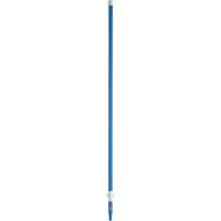 Manche de brosse pour plateforme, Brosse/Support &agrave; tampon, Bleu, T&eacute;lescopique, 62"-113" lo Stor-it Systems