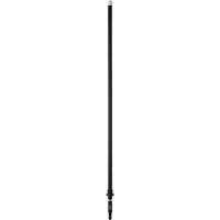 Deck Scrub Handle, Brush/Pad Holder, Black, Telescopic, 62"-113" L Stor-it Systems